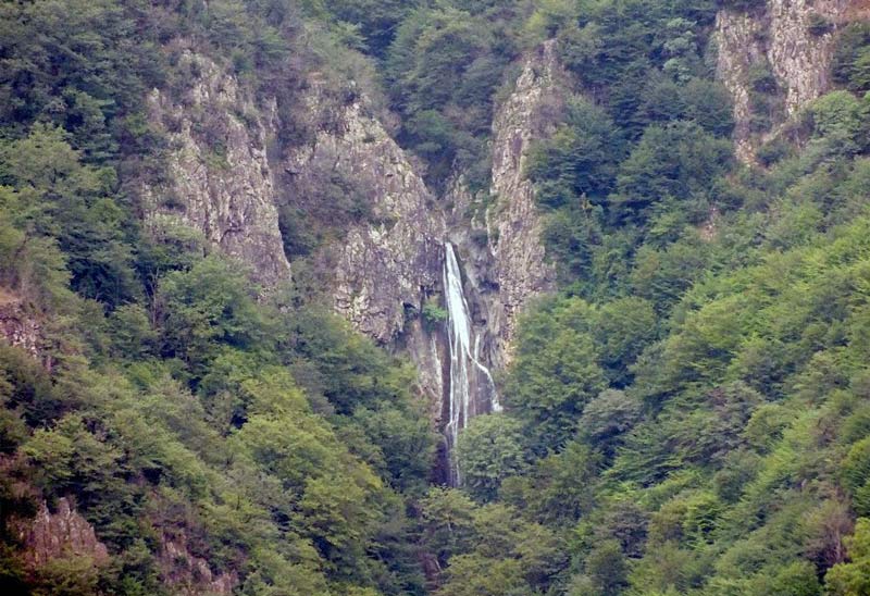 Milash Waterfall, the tallest in northern Iran