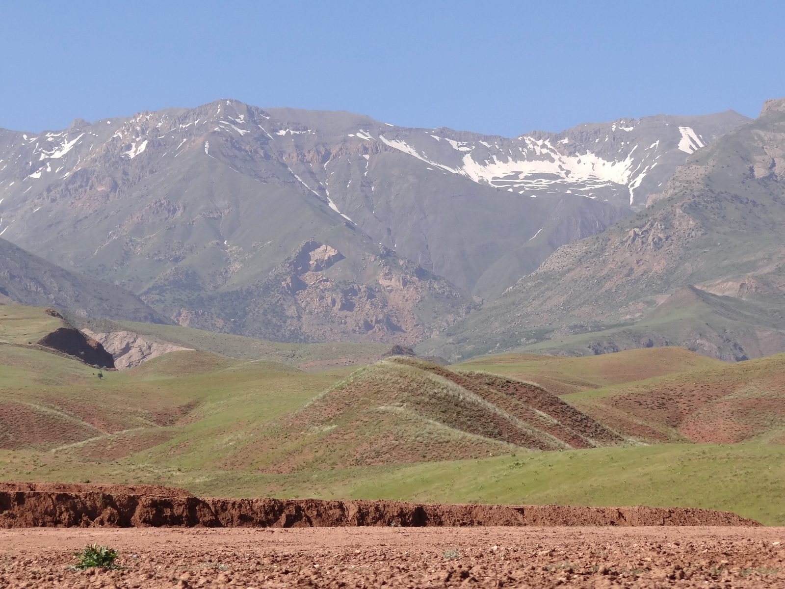 Alamut Valley scenery with dramatic mountain landscape
