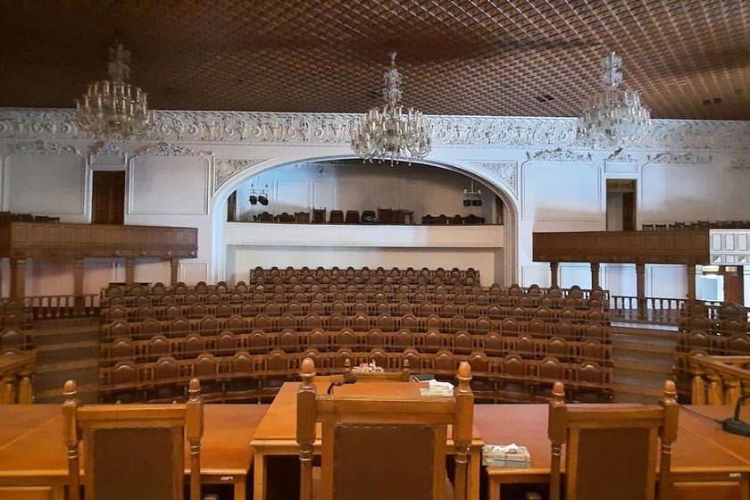 Baharestan Mansion parliament hall