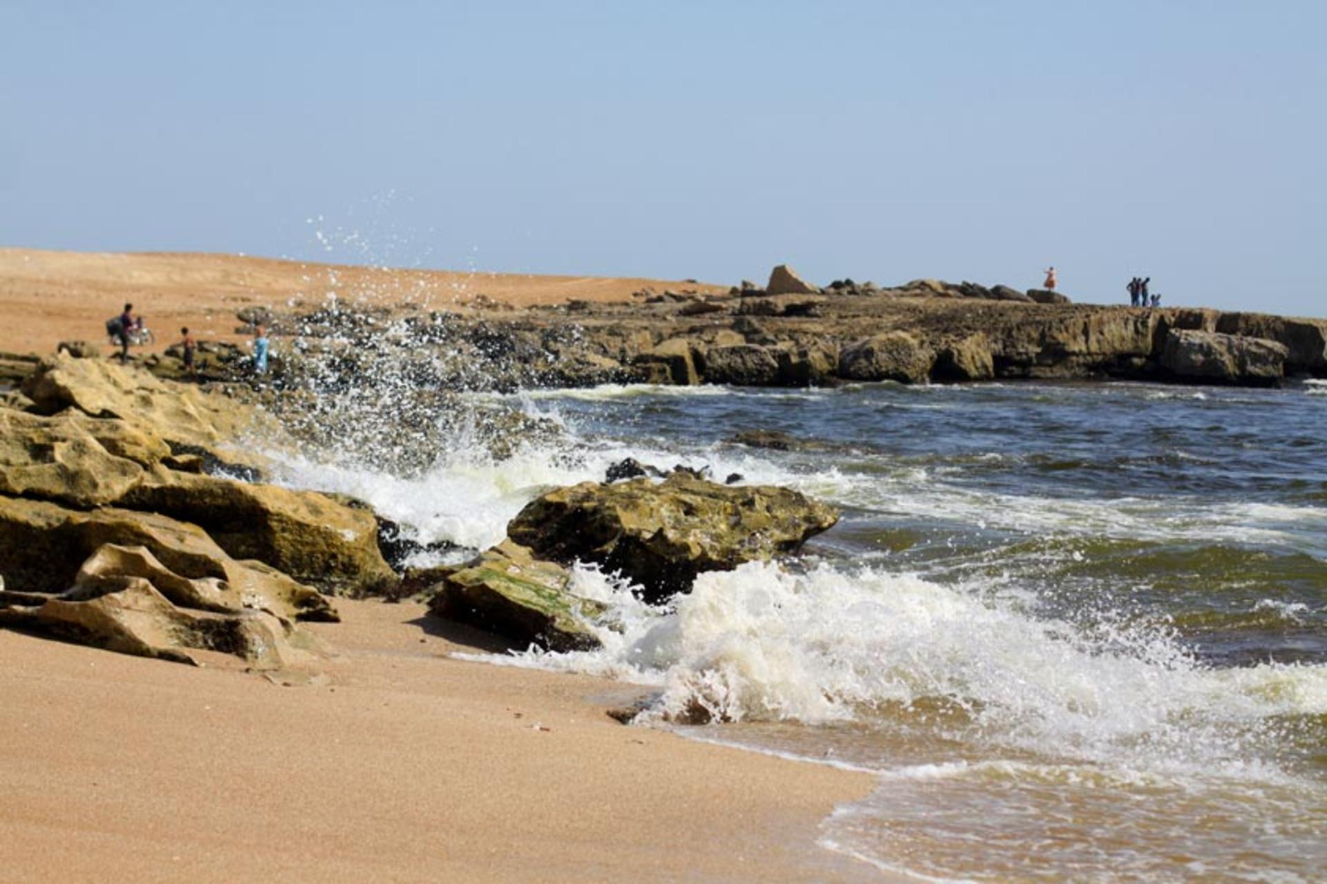 Chabahar rock beach