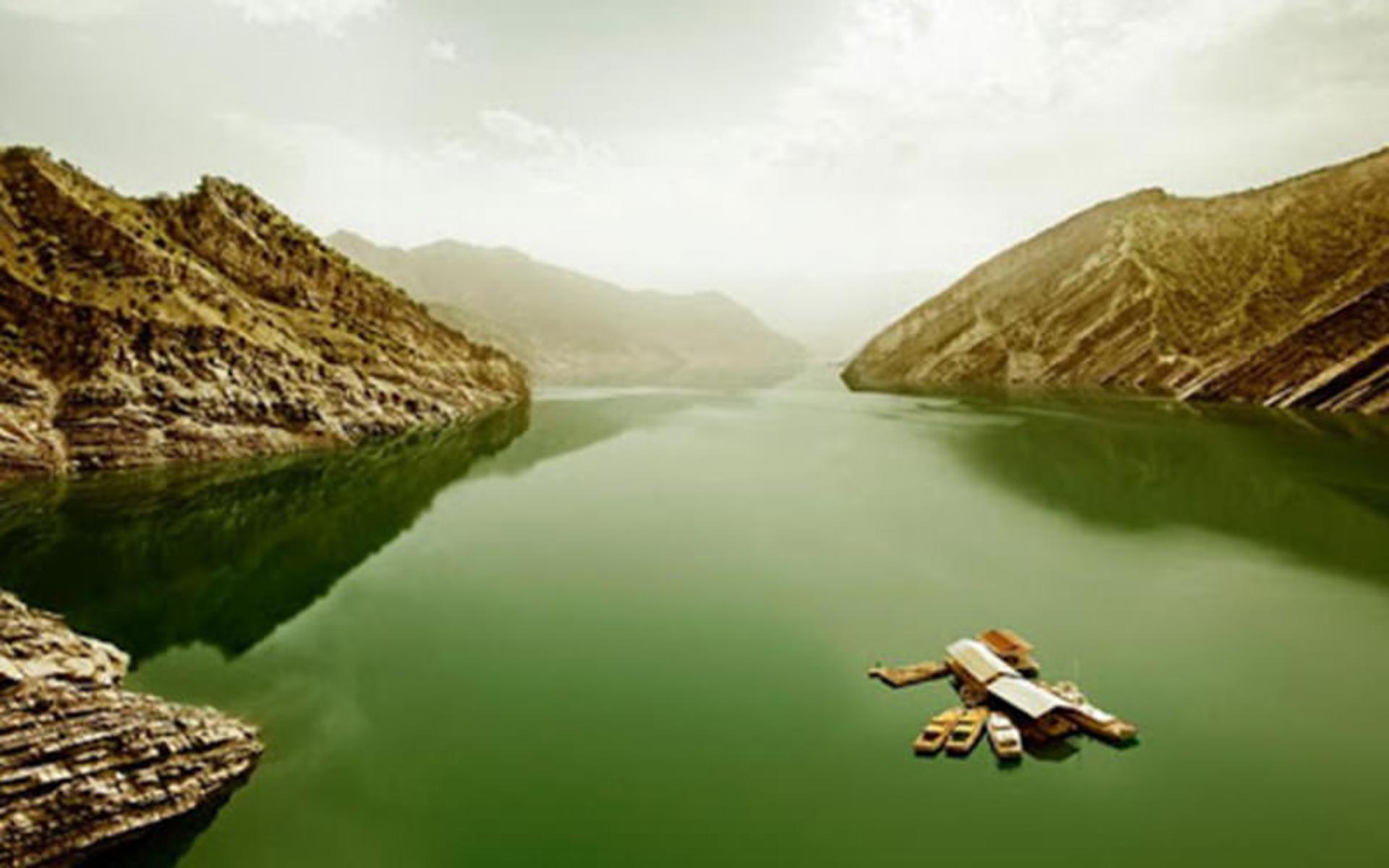 Ancient depictions of water deities and river worship