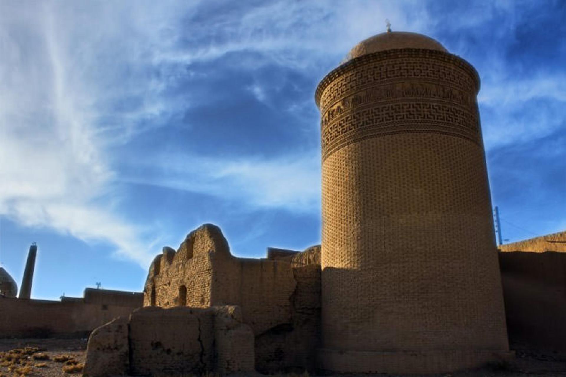 Historical caravanserai in Damghan