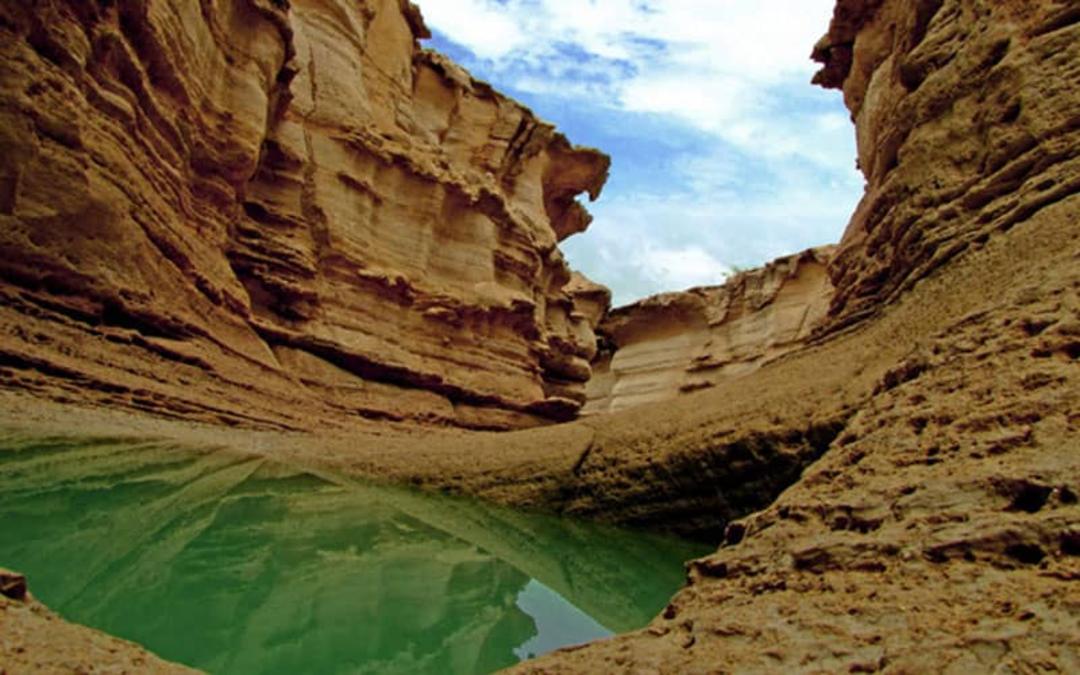 Chahkooh Canyon in Qeshm Geopark