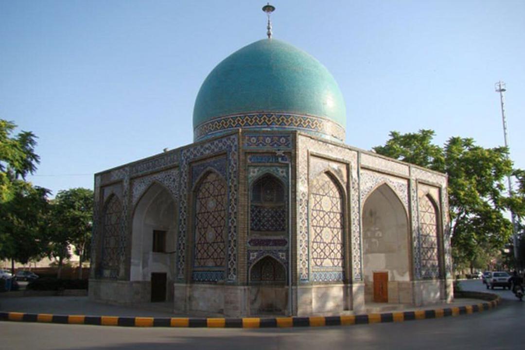 Interior of the Green Dome showing the cenotaph
