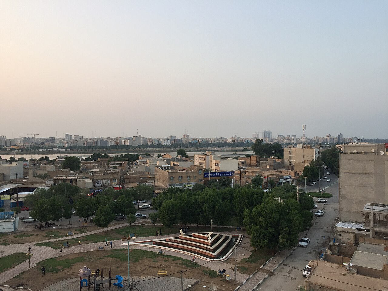 Khuzestan landscape, the ancestral home of the Arab tribes