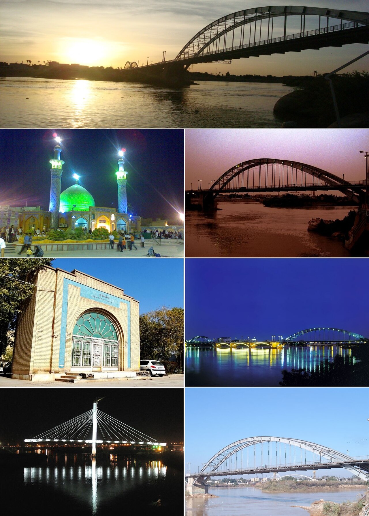 Ahvaz cityscape showing the cultural diversity of Khuzestan