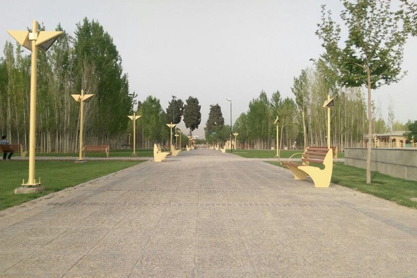 Recreational and sports areas in Baisat Park