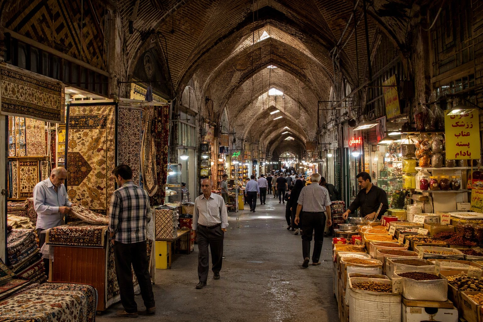 Tehran historical bazaar modern Iran documentary