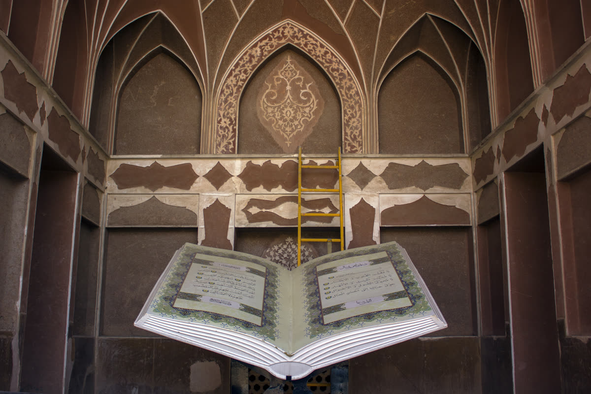 Traditional architecture details at El Yasin House