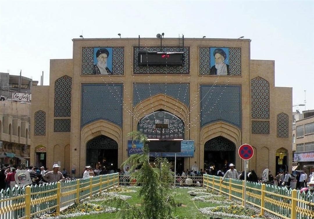 Traditional bazaar in Iran