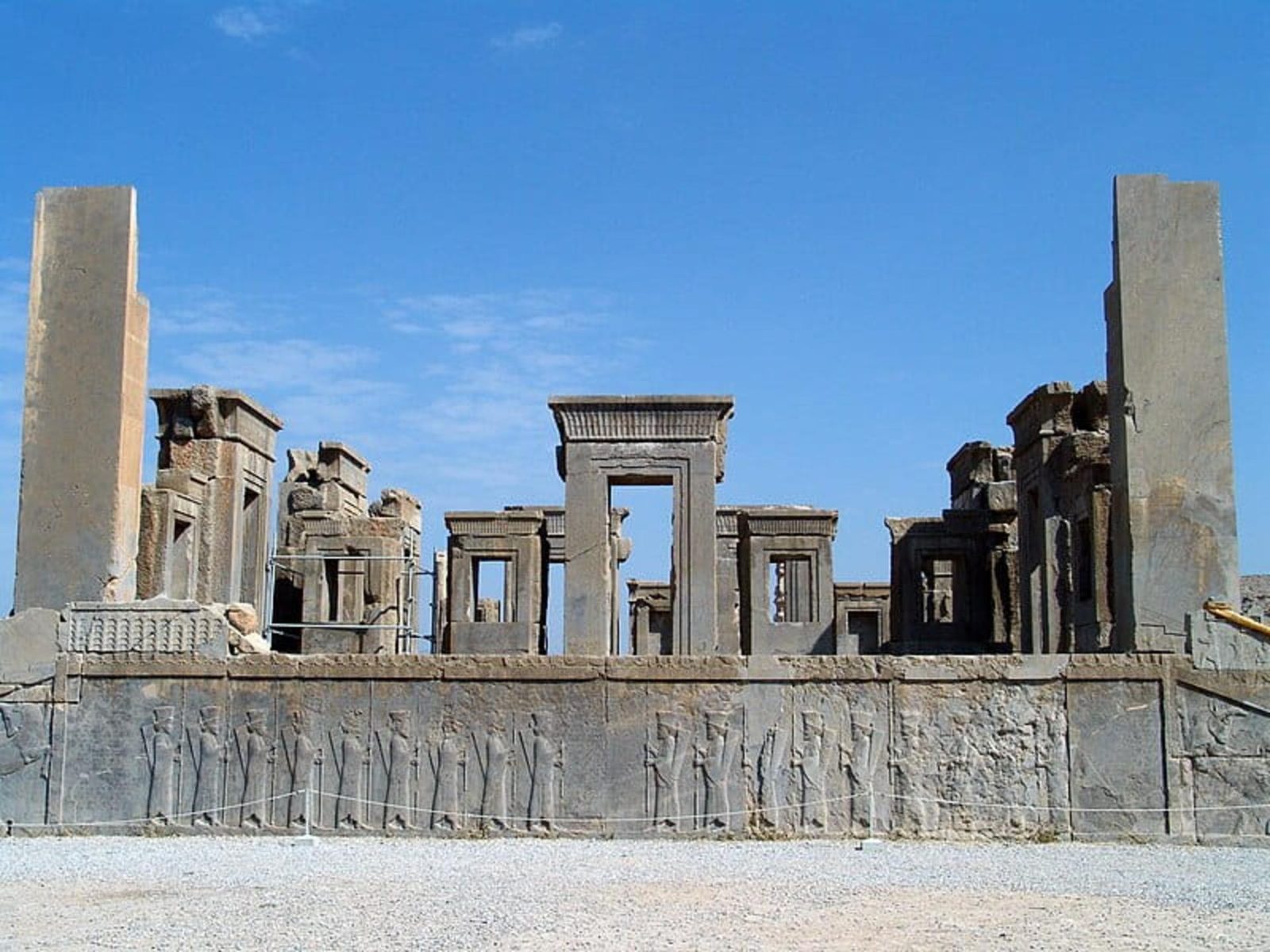 Palace grounds in Iran