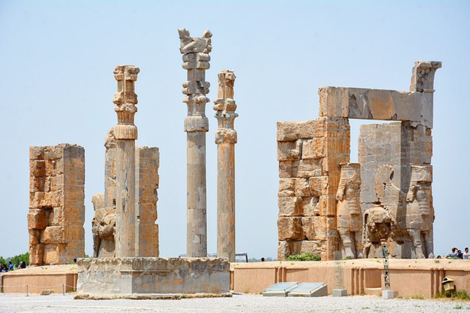 The Gate of All Nations, where foreign delegations once entered the ceremonial heart of the Achaemenid Empire.